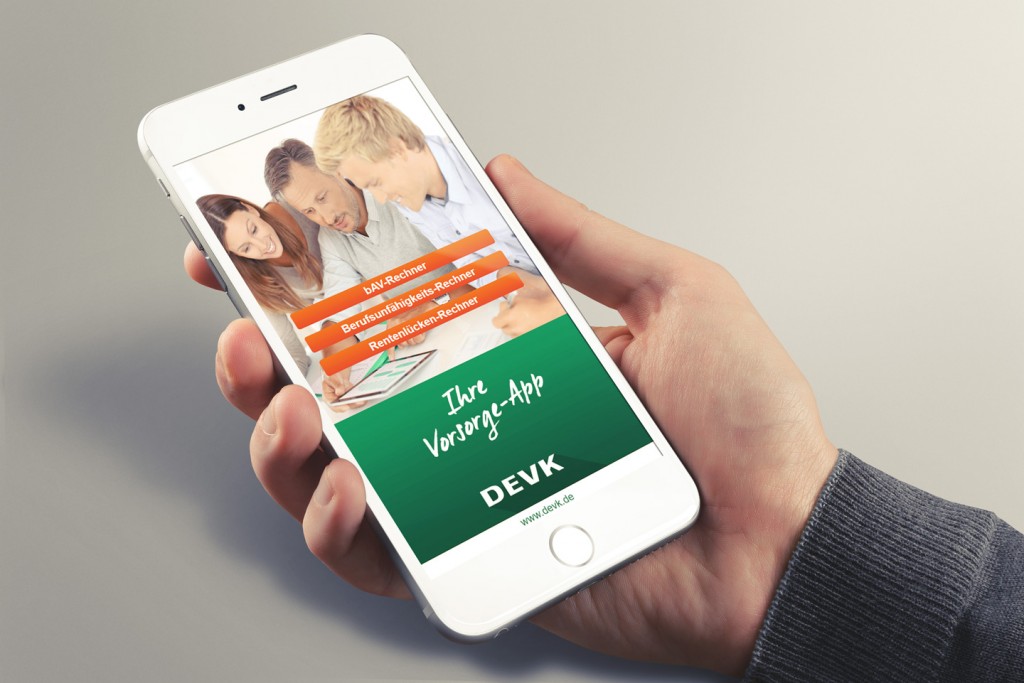 DEVK_App Apps für den Versicherungsvertrieb